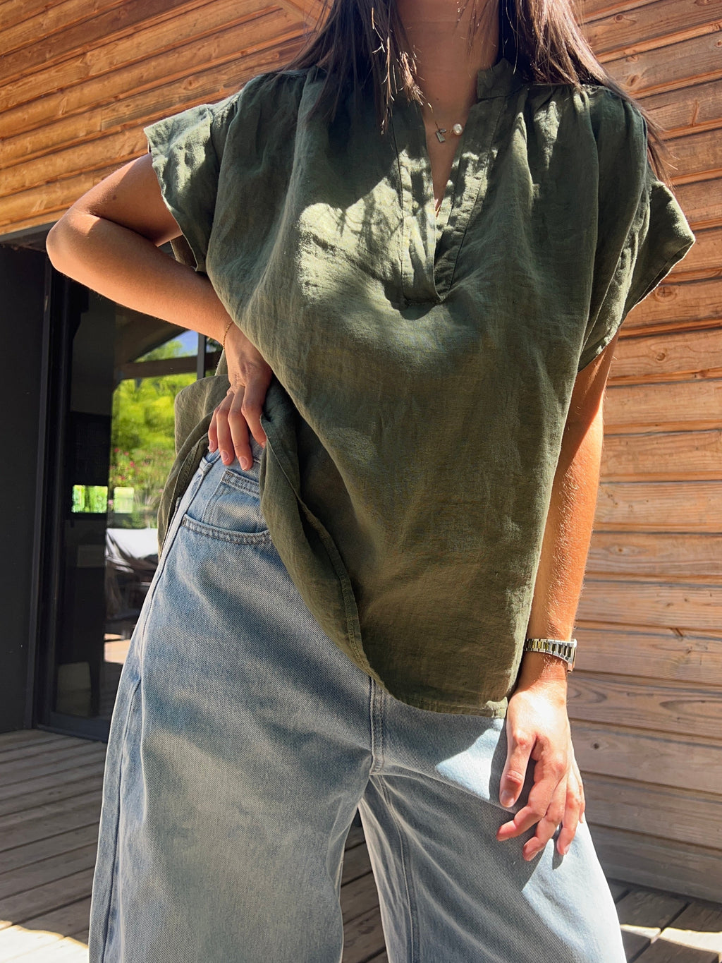 Blouse Victoire face
